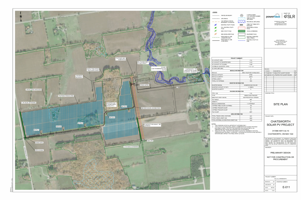 Chatsworth Site Plan